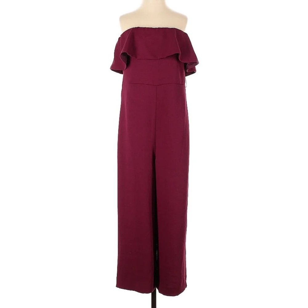 Aritzia Babaton flutter jumpsuit with belt size 0